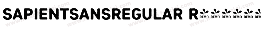 SapientSansRegular R字体转换